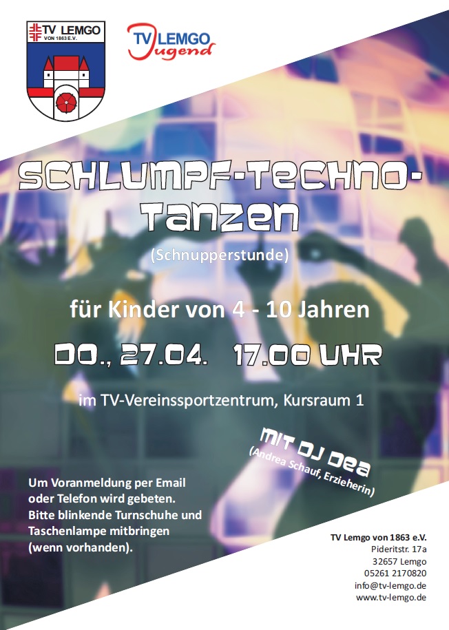 17-04 Schlumpf-Techno Tanz